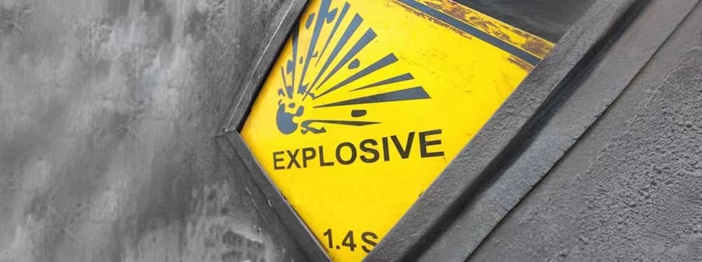 Explosives detection operating environment